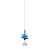 Décorations de jardin Suncatcher Cristal Carillons éoliens Coeur Pendentif À La Main Sun Light Catcher À La Main Fenêtre De Mariage Rideau Décor Sunburst RRA