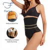 Shapers da donna Flarixa Waist Trainer Body Shaper Tummy Slimming Underwear Vita alta Pancia piatta Mutandine Butt Lifter Shaper Plus Size Tanga 230325