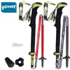 Trekking Poles 2pcs Pack Fibre De Carbone Ultraléger Pliant Pliable Trail Running Randonnée Bâtons De Marche Cannes Légères 16 230325