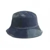 Breda brim hattar mode lapptäcke denim hink hatt kvinnor män vandrar fiske sol hat vår sommar vintage fiskare hatt gorro hip hop p230311