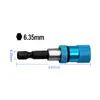 1pcs Hex Shank Screw Depth Magnetic Screwdriver Bit Holder 1/4 Inch Driver with Drill s Bar Extension Scewdriver