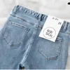 Damenjeans, hohe Taille, Jeans, 38, Damen, Frühling, Herbst, schlanke, dünne Hosen, lässige Damen-Denim-Hose, schwarze Damen-Stretch-Bleistiftjeans, 230325