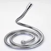 New Stainless Steel Flexible Shower Hose Long Bathroom Shower Water Hose Extension Plumbing Pipe Pulling Tube Bathroom Accessories