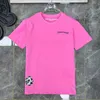 Ch lüks tişört kadın moda markası üstleri tees erkek kadın sanskrit mektup çift sweatshirt at nalı çiçek kısa kollu polos çapraz unisex tee tshirts d6pv