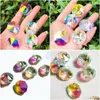 Energy Storage Battery Chandelier Crystal 26Mm Ab Beads 12Pcs K9 Glass Lamp Prism Diy Octagon Bead Pendant Loose For Windows Cars Ho Dhzeo