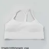 Aktywne zestawy Lululemens Women Yoga Bra Fitness Gym Ubrania Kobieta moda bezprzewodowa dziewczyny