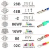 Öppna fatterminaler Crimping-tång verktyg Robust Crimper för ZH PH XH VH JWPS DuPont JST D-Sub Jumper EPS PCIe SATA PINS Molex