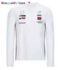 Erkek Tişörtleri 2021 Yeni Yarış Takımı F1 Yarış Takımı Uzun Soylu Yuvarlak Yuvarlak Boyun T-Shirt Polyester Hızlı Kurutucu Customizab Yaz Erkek ve Kadınlar 0325H23