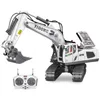 ElectricRC Car Truck Excavator 1 2024ダンパーテクニックビークル24G子供のためのラジオ制御おもちゃ誕生日プレゼント230325