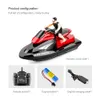 ElectricRC Boats 24GHz Waterproof 20kmh RC Boat High Speed 4 Channels Electric Remote Control Motorboat Toys for Adults and Kids 230325