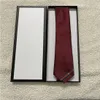 Luxury New Designer Men's Letter 100% Tie Silk Necktie black blue Aldult Jacquard Party Wedding Business Woven Fashion Design Hawaii Neck Ties With box 1137