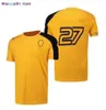 T-shirt da uomo F1 Team 2021 stagione tuta da corsa girocollo corta seve t-shirt ad asciugatura rapida e traspirante custom 0325H23