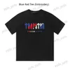 T230325men's T-shirts 2023 Trapstar New Print Men T Shirt 11 Styles Trapstars Bröstbroderi Basic Mens T Shirts Brand Designer Shirt AAA Quality Shirts Tee Eu