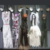 Elektroniska plyschleksaker Halloween Witch Ghost Decor Horror Pendant Glowing Prank Props Electric Toys Haunted House Bar Club Home Festival Decoration 230325