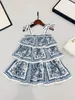 Girls Cake Dresses 2023 Hot 2-10Year Baby Girls Suspender Bowtie Dress Kids Tutu Dress for Party Children CLothing Wholesale High Quality