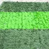 Flores decorativas 50x100cm Artificial Leaf Roll Screen Hedge Hedge Fence Balcony Decor Plants