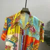 Camisas informales para hombre, camisa de herramientas, estilo japonés, diseño de manga corta, chaqueta a juego de colores, moda para camisa masculina 230325