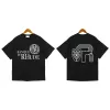 Rhude Luxury BrandバージョンメンズTシャツ夏のTシャツファッションデザイナーカジュアルコットン高級服ストリートショーツスリーブ服