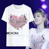 Herren-T-Shirts Girls' Generation 2011 The 2st Asia Tour Second Same Paragraph T-Shirt