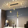 Ljuskronor pendelljus modern ledning för kök matbord sovrum foajé villa el restaurang vardagsrum kafé inomhus inomhus