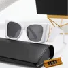 designer zonnebril voor damesbril UV-bescherming mode zonnebril brief Casual bril met doos zeer goed Met doos 24