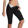 Kvinnors shapers Body Shaper Pants Bastu Shapers Sweat Bastu Effect Slimming Pants Shapewear Workout Gym Leggings Fitness High midjebyxor 230325