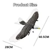 ElectricRC Aircraft RC Aereo Apertura alare Eagle Bionic Fighter Radio Control Remote Hobby Aliante Aereo Schiuma Ragazzi Giocattoli per bambini 230325