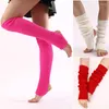 膝の上で50cmの女性の靴下日本語JKユニフォーム韓国ロリータウィンターガールニットブーツパイルアップフットウォーミングカバー