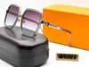 럭셔리 2023 새로운 화려한 선글라스 남성 패션 안경 나무 프레임 선글라스 여성 림리스 안경 프램 태양 안경