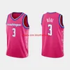 ステッチ3ブラッドリー33 Kyle Beal Kuzma Spencer Corey Dinwiddie Kispert 1 Caldwell-Pope 8 Rui Hachimura 9 Deni Avdija Kristaps Porzingis Jersey Men Basketball Jerseys