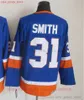 Film niestandardowy CCM Vintage Ice Hockey 31 Billy Smith Jerseys 29 Brock Nelson 32 Steve Thomas 91 John Tavares 16 Pat Lafontaine Men Hafdery