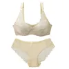 Bras set sexy en dentelle plus taille lingerie féminine transparente fine épaisse bcde tasse de soutien-gorge