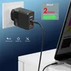 GaN 65W USB C Ladegerät PD Typ C Schnellladewandadapter für iPhone 14 13 Xiaomi Samsung MacBook Quick Charge3.0 Telefonladegerät mit Box