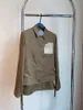 312 2023 Frühlings Sommer Frauenjacken Damenmantelmarke Gleicher Style Lteschhals Langarmknopf Khaki Hochqualitäre Frauenkleidung Fashion Weilanx808