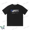 T230325Men's TrackSuits Męskie koszulki T-shirts Stock Trapstar T-shirt haft haftowe flocking literę mężczyzn men koszulki