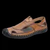 Sandales d'hiver haut pour hommes gris plate-forme tongs lacets élastiques chaussures d'été pour hommes Krosovki hommes Slip-Ons léger TennisSandals