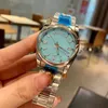 Beweging Automatisch mechanisch horloges Men 36 mm/41 mm roestvrij staal Iced Blue Super Luminous Pink Dial Dames Waterdichte minnaars Kijken Montre de Luxe Ladies Watch