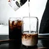 Wine Glasses Nordic Creative Can Shape Heat Resistant Glass Fashion Water Milk Juice Mug Transparent Beer Dessert Cup Office Teacup