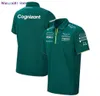 T-shirts pour hommes F1 équipe T-shirt veste vêtements d'équipe Formule 1 costume de course les fans de voitures ont personnalisé le même sty 0325H23