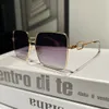 2023 Óculos de sol de luxo mais top Lens Polaroid Designer feminino Men Goggle óculos sênior para mulheres Óculos de óculos de metal vintage com copos de sol com caixa 8386