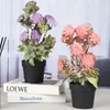 Flores decorativas 1Pc Planta Artificial Especial Atraente Plástico Simulação Flor Linda Guirlanda Falsa