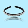 Headpieces S217-D Wedding Rhinestone Hair Accessoires Bridal Tiara Silver Headband Jewelry voor