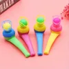 Nya 6st Pipe Ball Party Gifts Colorful Magic Blowing Pipe Floating Ball Children Toys Party Gynrar födelsedagspresent för barn