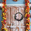 Dekorativa blommor halloween svart ormblomma hoops festliga dekorationer rotting krans hem prydnad kreativ konstig för kontor el shopping