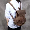 Ryggsäck motaora kvinnors ryggsäck galna hästkohudsäckar för kvinnor handgjorda äkta läder ryggsäckar för 11 "iPad pro retro casual väska 230324