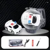 RC Robot Mini Watch Control Car Cute Accompagit avec vos enfants Gift For Boys On Birthday Christmaswatch Toy 87HD 230325