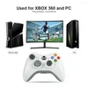 Controladores de jogo Controlador sem fio/com fio para Xbox 360 gamepad joystick x caixa controle joypad win7/8/10 pc