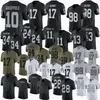 2024 Nieuw Davante Adams voetbalshirt Maxx Crosby Bo Jackson Abram Renfrow Ruggs III