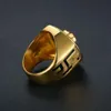 Merk Designer Ringen Medusa Fan Family / f French Diamond Titanium Steel Ring voor mannen en vrouwen