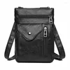 Borse da sera Borsa da donna Designer Vintage Crossbody Cellulare Spalla Cellulare Messenger quotidiano estivo in pelle per donna